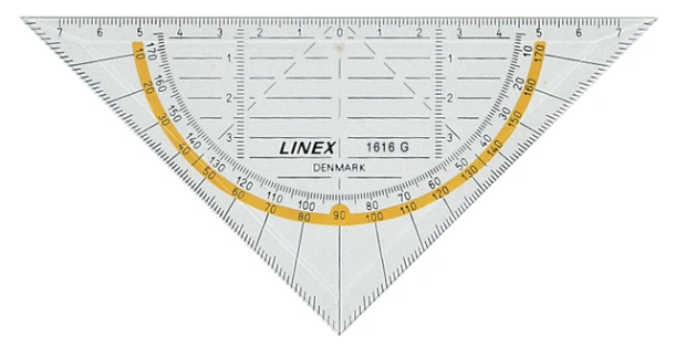 Geodriehoek LINEX 1616G