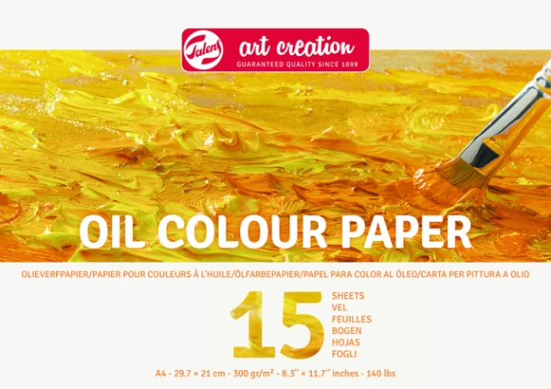 TAC Olieverf papier blok 15 vel