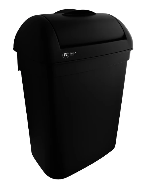 Afvalbak Blacksatino Hygienebox 8liter Zwart