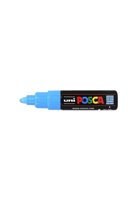 Paintmarker Uni POSCA PC7M breed lichtblauw