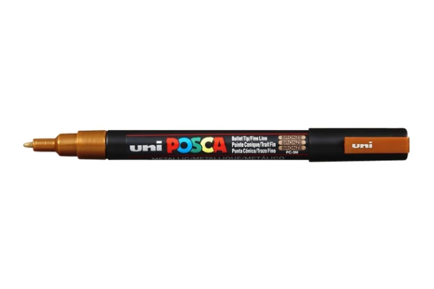 Paintmarker Uni POSCA PC3M fijn brons