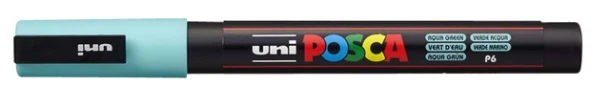 Marker Posca ronde punt fijn Zeegroen PC3M VE