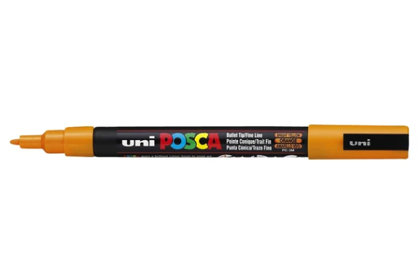 Paintmarker Uni POSCA PC3M fijn oranje