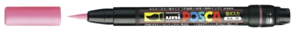 Paintmarker Uni POSCA PCF350 Brush 1-10mm rood