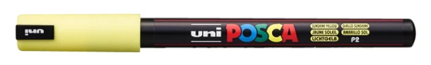Paintmarker Uni POSCA PC1MR extra fijn zonnegl