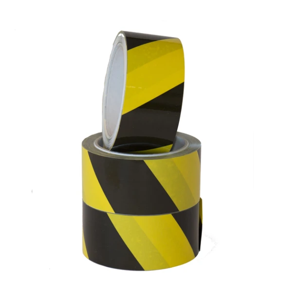 Waarschuwingstape Iezzy 50mmx66m Zwart/Geel
