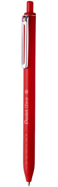 Balpen Pentel iZee BX470 rood; doos 12 stuks