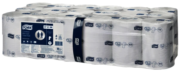 Toiletpapier Tork T7 472199 Advanced 2laags 900vel