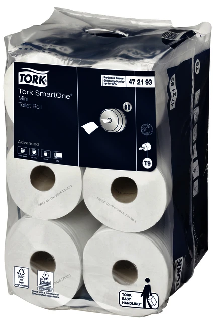 Toiletpapier Tork Advanced 2laags 620vel 12rollen