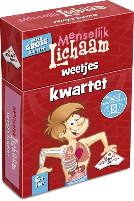 Kwartet Menselijk Lichaam Weetjes