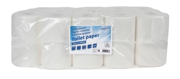 Toiletpapier Cleaninq T4 2-laags 40x400 vel wit