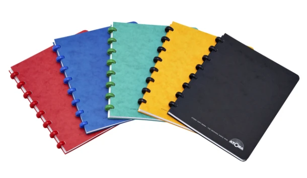 Schrift Atoma A5 Ruit 5x5mm 144blz Karton Assorti