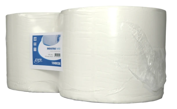 Poetsrol Euro Industrie 2l 24cmx380m Wit
