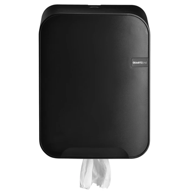 Dispenser Euro Quartz Poetsrol Midi Zwart