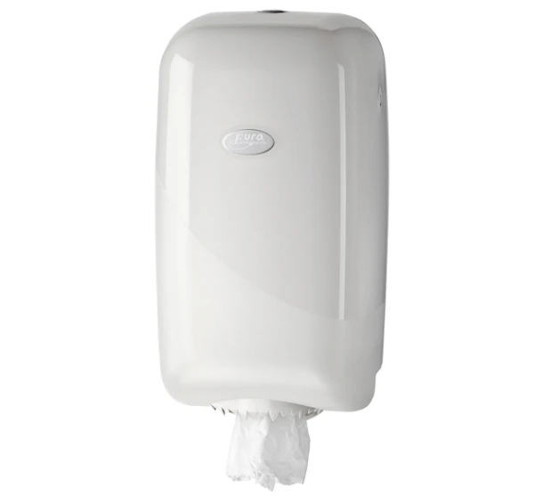 Poetspapierdispenser Pearl Line P17 klein wit 431105
