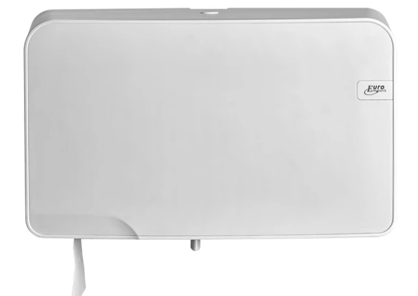 Dispenser Euro Quartz Toiletpapier Mini Wit