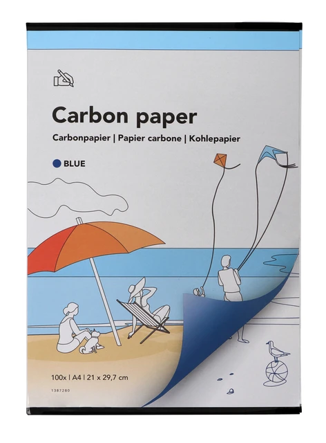 Carbonpapier A4 21x29,7cm 100 vel blauw