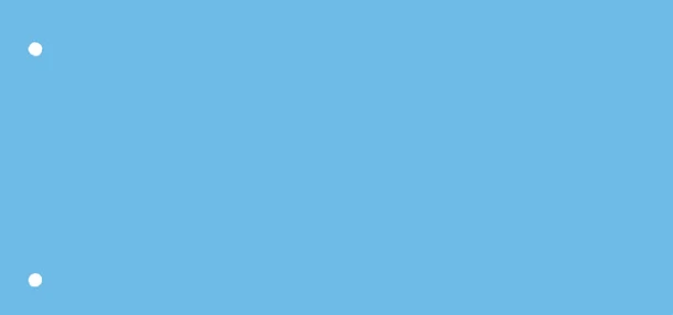 Scheidingsstrook Qbasic 225x120mm 50vel Blauw