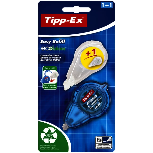 Correctieroller Tipp-Ex Easy 5mmx14 + Navulling
