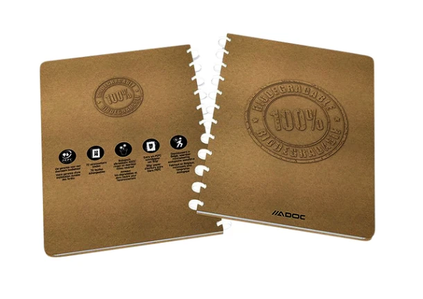 Schrift Adoc Bio A4 Ruit 4x8mm 144blz 90gr Kraft