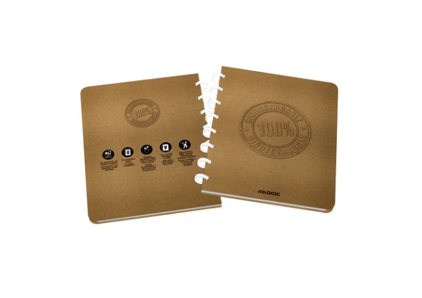 Schrift Adoc Bio A5 Lijn 144blz 90gr Kraft