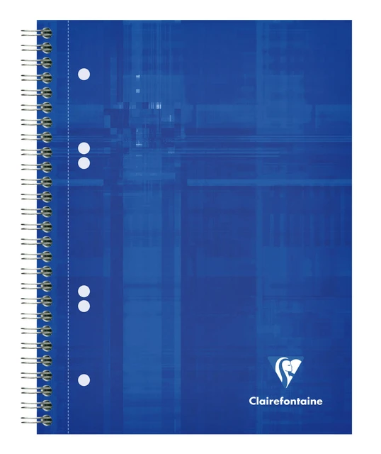 Collegeblok Clairefontaine A5+ Ruit 5x5 6g Assorti