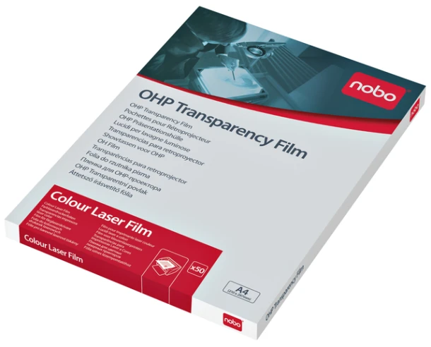 Projector transparanten Nobo voor kleurenlaser; 50