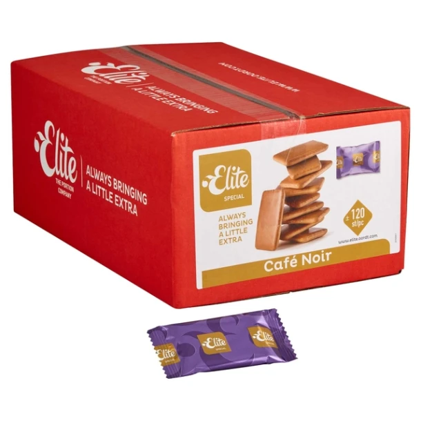 Koekjes Elite Cafe Noir 120stuks