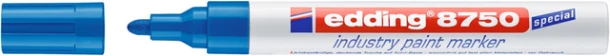 Paintmarker edding 8750 industrie 2-4mm blauw
