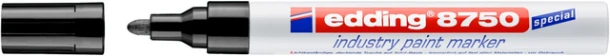 Paintmarker edding 8750 industrie 2-4mm zwart