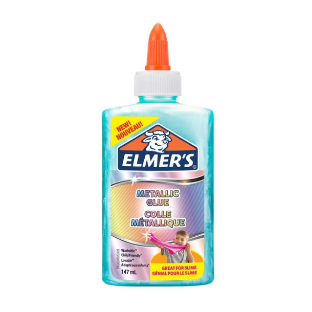 Kinderlijm Elmer‘S 147ml Metallic Blauw