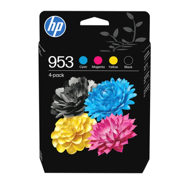 Inktcartridge HP 6ZC69AE 953 zwart + 3 kleuren