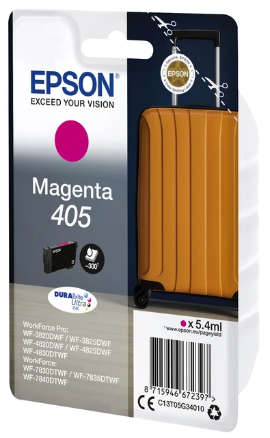 Inktcartridge Epson 405 rood; 300 afdrukken