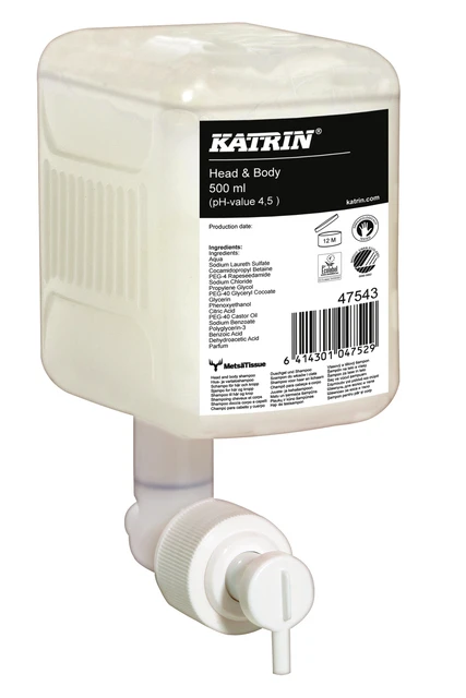Handzeep Katrin 47543 Head En Body 500ml