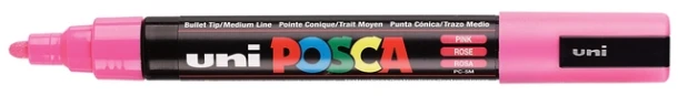 Marker Posca ronde punt medium Roze PC5M RE