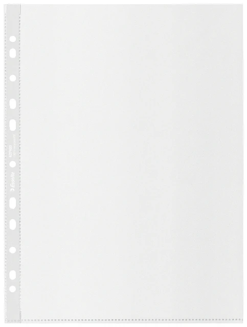 Showtas Esselte recycle PP A4 70µ 11-gaats transparant 100 stuks