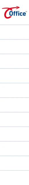Rugetiket Office Smal Insteek Wit 50stuk