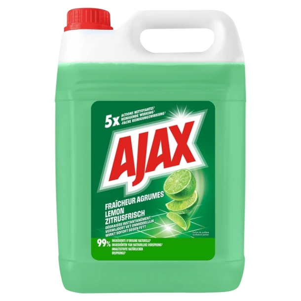 Allesreiniger Ajax Limoen Fris 5l