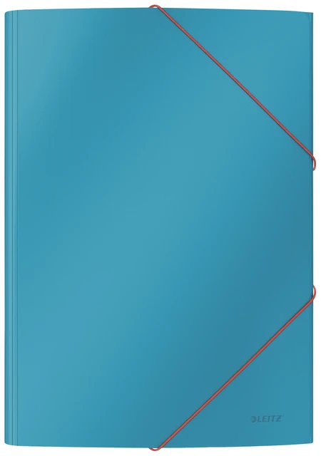 Elastomap Leitz Cosy A4 3-kleps blauw