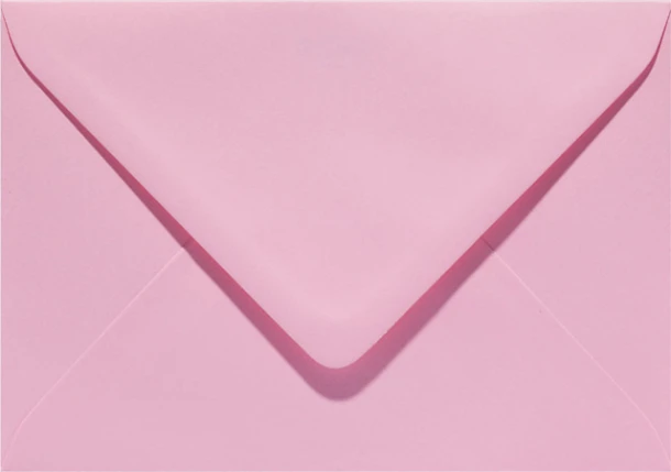 Envelop Papicolor EA5 156x220mm babyroze pak à 6 stuks