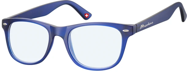 Leesbril Montana Blue Light Filter +3.00dpt Blauw