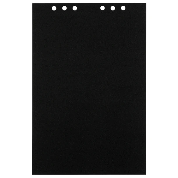 Tekenpapier Myartbook A4 210gr 20vel Zwart