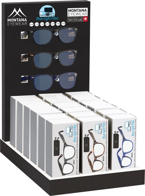 Leesbril Montana Blue Light Filter Assorti