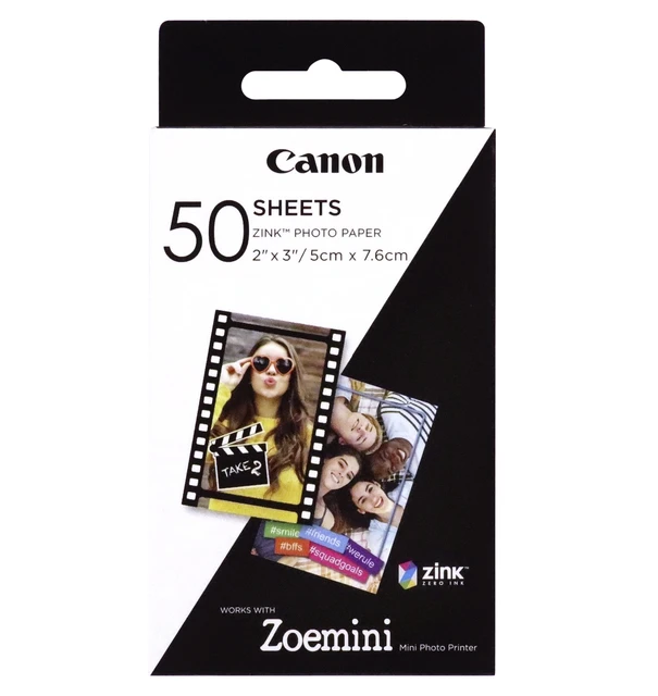 Fotopapier Canon Zink Zp-2030 5x7.6cm 50vel
