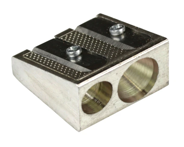 Puntenslijper Aristo dubbel metaal kegelvorm 87621