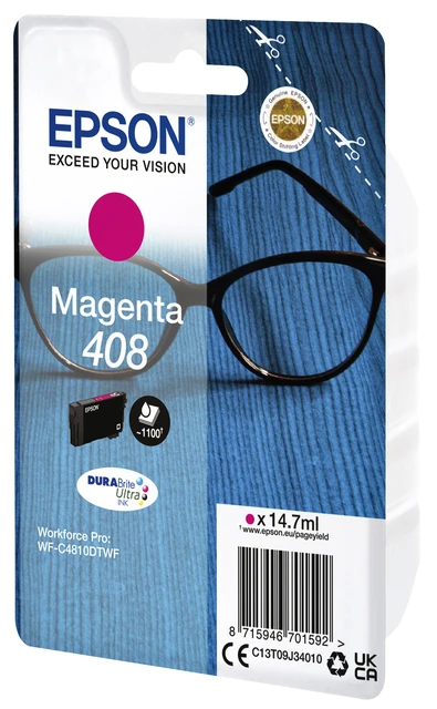 Inktcartridge Epson T09j340 408 Rood