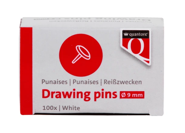 Punaises Quantore wit; doosje 100 stuks