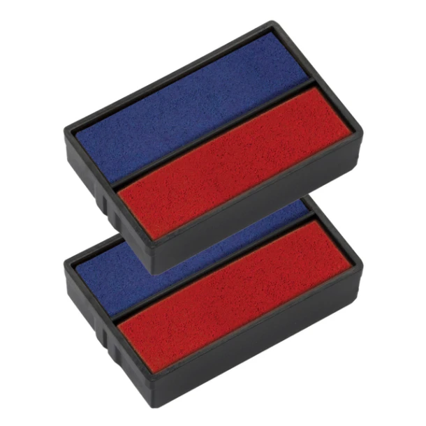 Stempelkussen Trodat 6/4850 2 Stuks Blauw Rood