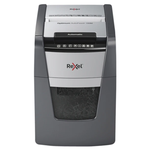 Papiervernietiger Rexel Optimum Auto 100m 2x15mm
