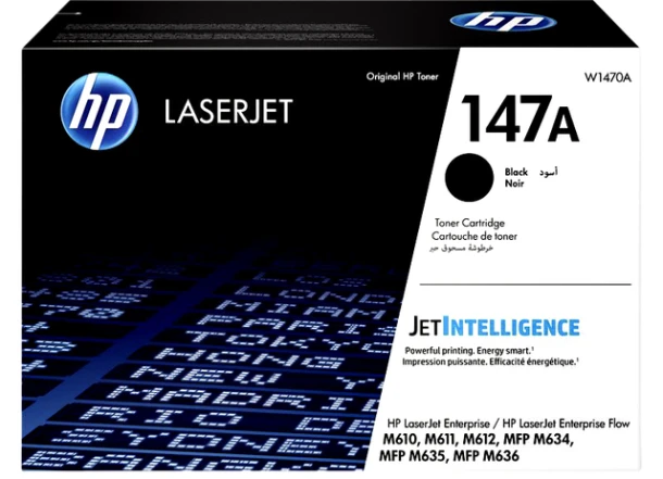 Tonercartridge HP W1470A (147A) zwart; 10.500 pag.